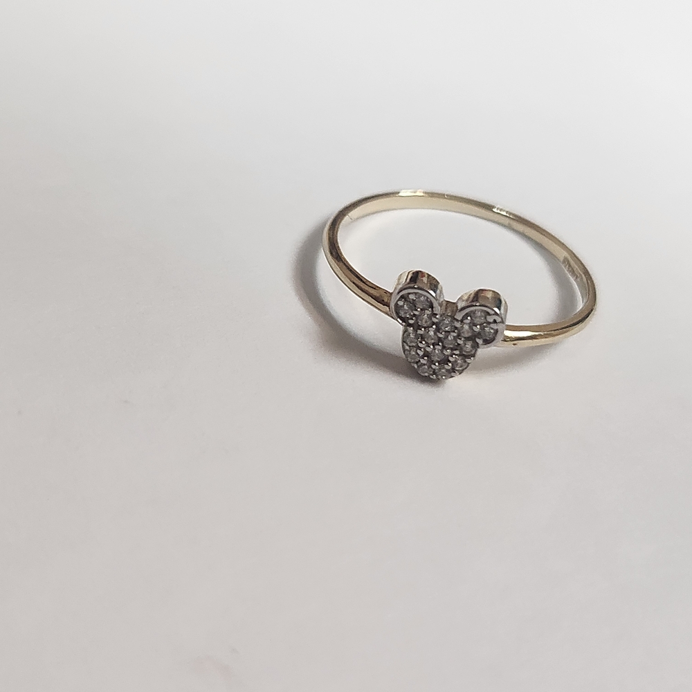 14k YELLOW GOLD RING